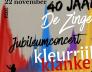 Jubileumconcert De Zingerij: kleurrijke klanken