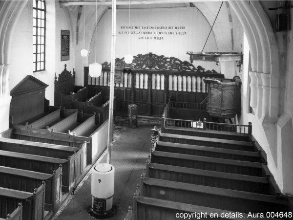 Interieur kerk